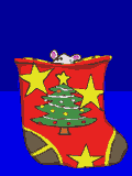Calcetines de navidad animados Calcet13