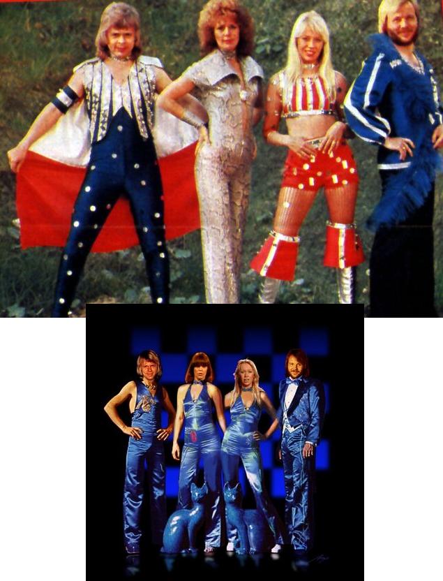 Les Chanteurs et leurs looks les plus improbables - Page 2 Abba10