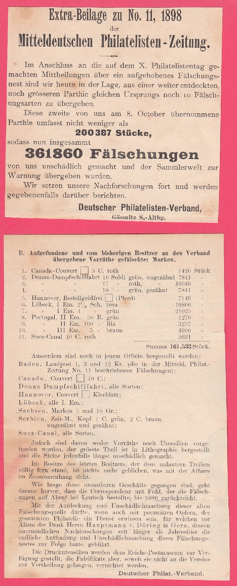 Fälschungen um das Jahr 1900 Fae110