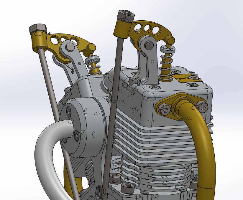 Moteur pneumatique V-twin V2ac_013