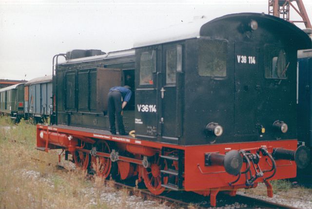 Die Diesellok der Baureihe 236 / V36 der DB - ex WR360 C14 V36_1111