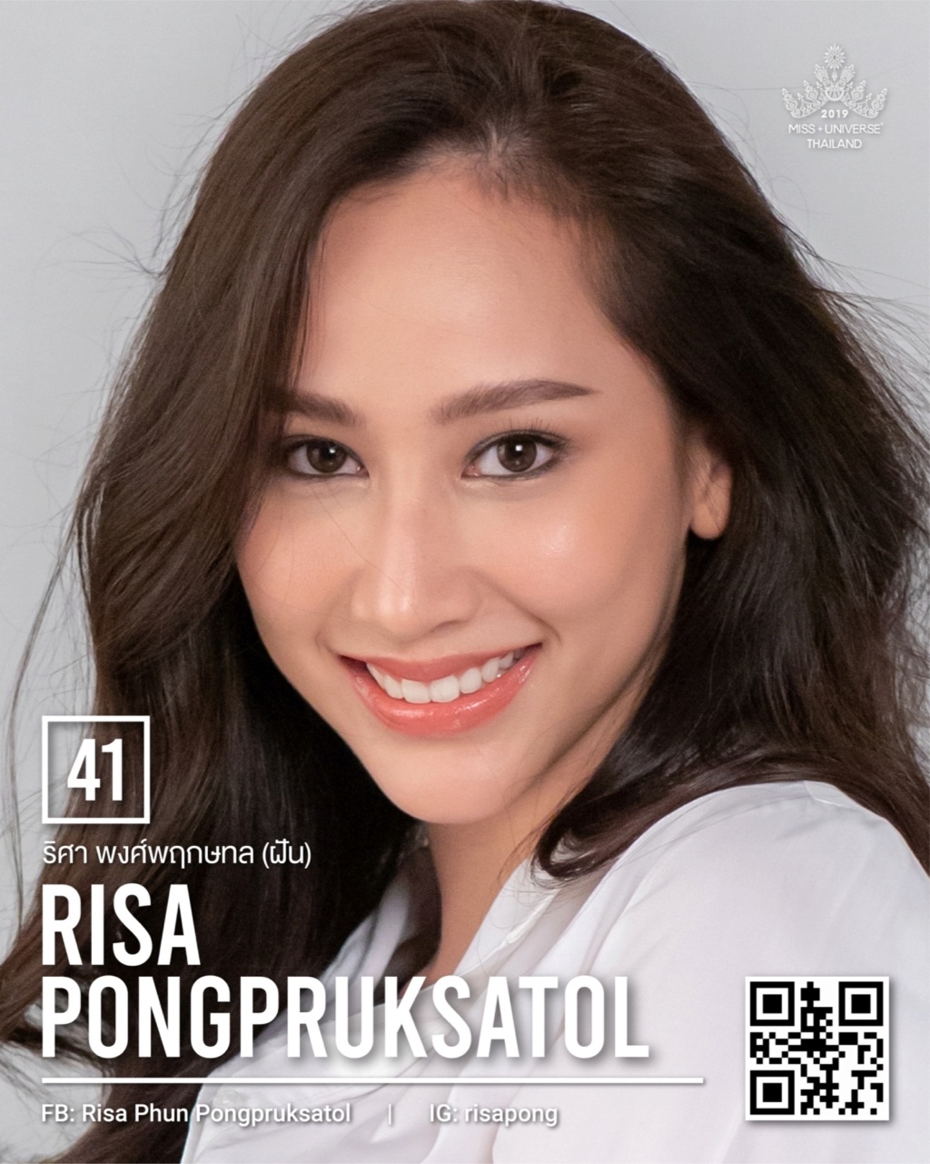 Miss Universe THAILAND 2019 - PORTRAITS!  - Page 2 11231