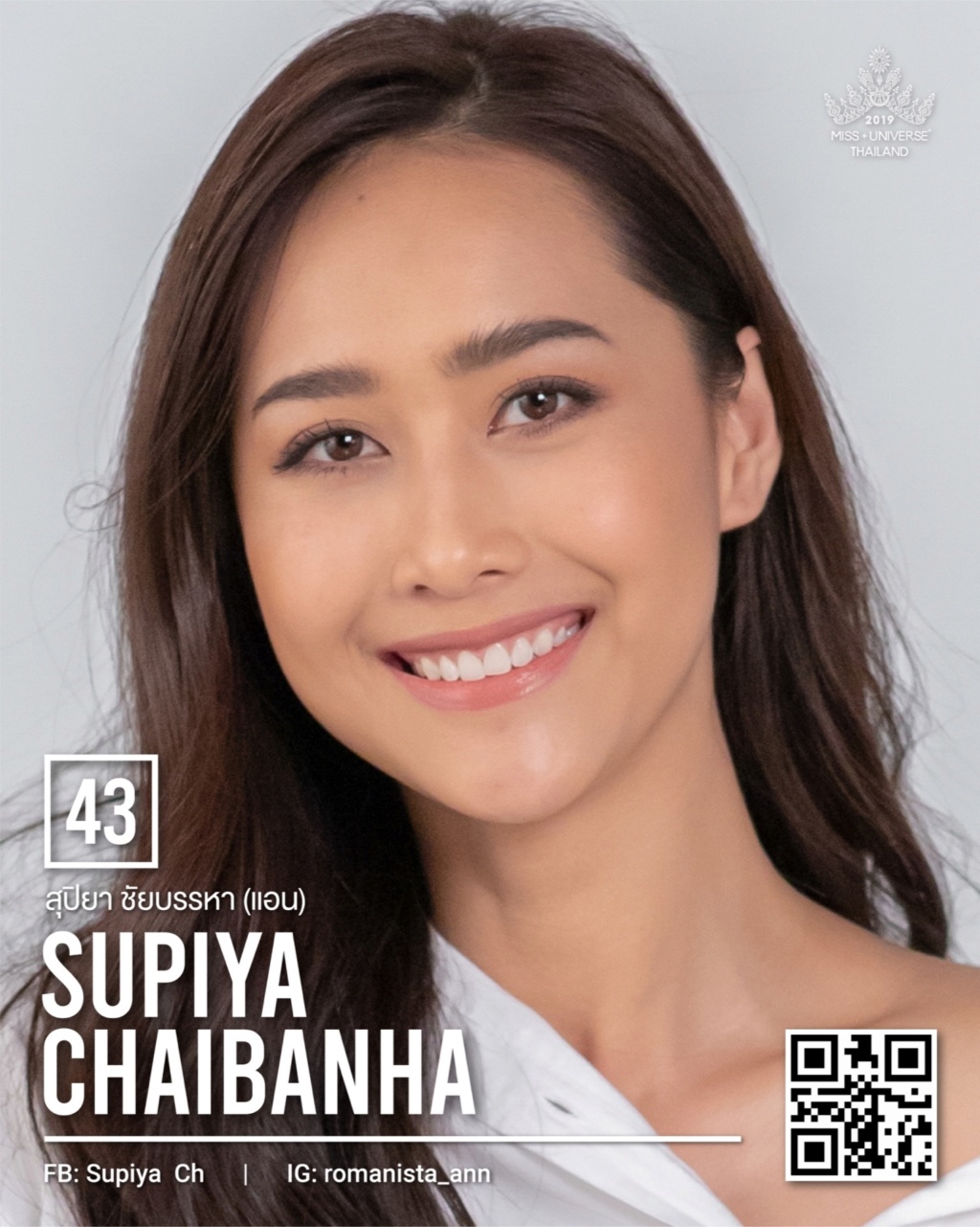 Miss Universe THAILAND 2019 - PORTRAITS!  - Page 2 11233