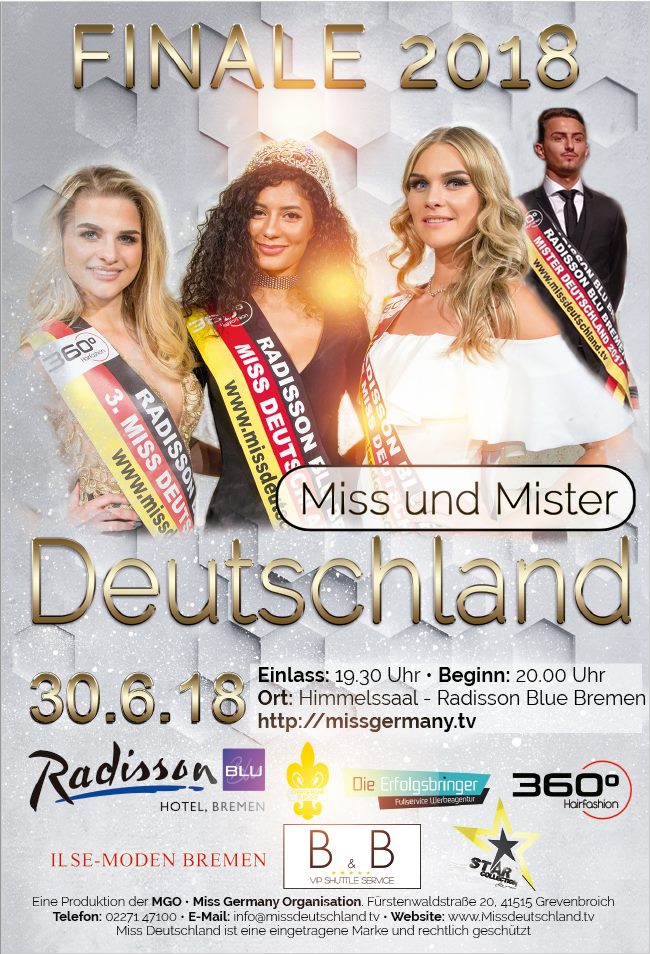 Miss Deutschland 2018 (Miss Germany World 2018) is Olivia Möller from NRW 33178110
