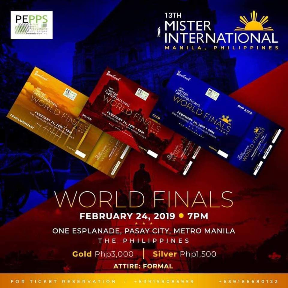 The 13th Mister International in Manila, Philippines on February 24,2019 - Page 2 50745110