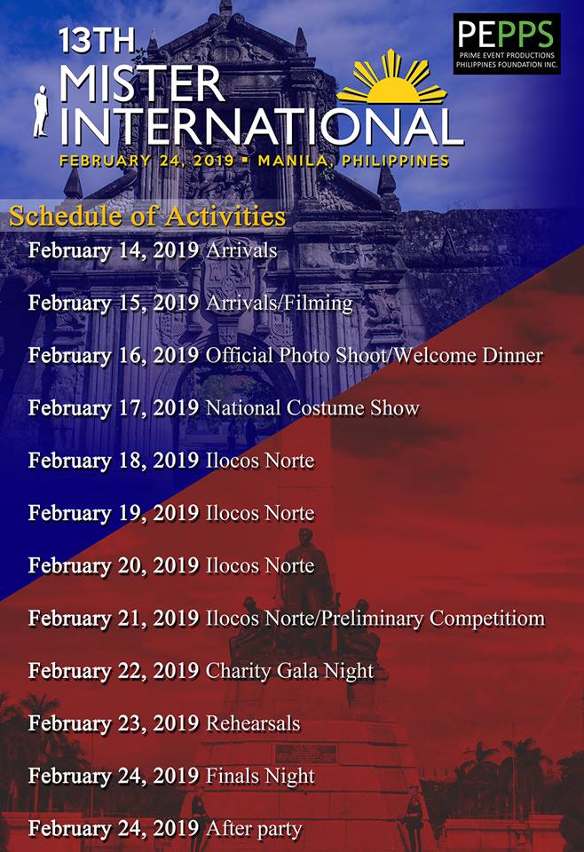 The 13th Mister International in Manila, Philippines on February 24,2019 - Page 2 51162310