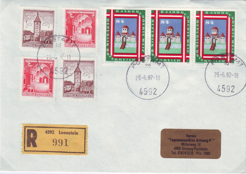 stempel - Sammlung Bedarfsbriefe Österreich ab 1945 - Seite 2 198210