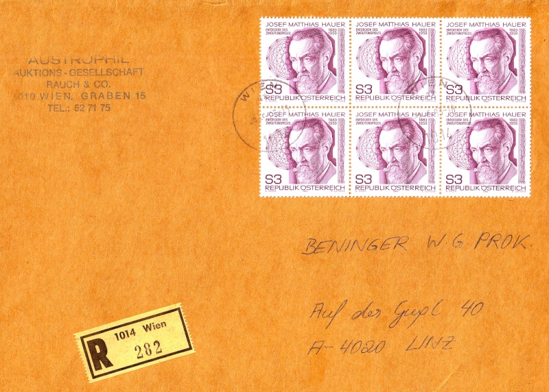 stempel - Sammlung Bedarfsbriefe Österreich ab 1945 - Seite 2 198310