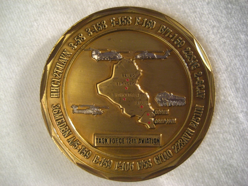 Task Force 12th Aviation Challenge Coin M134_110