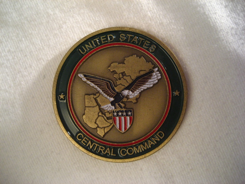 Commander US Central Command Challenge Coin M138_110