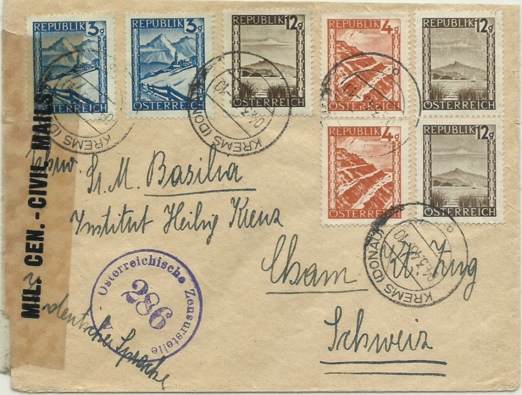 Landschaftsbilder ANK 738-766 - Belege - Seite 10 1946_m10