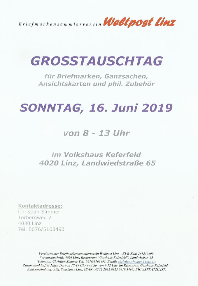 Großtauschtag in Linz Gtt_we10