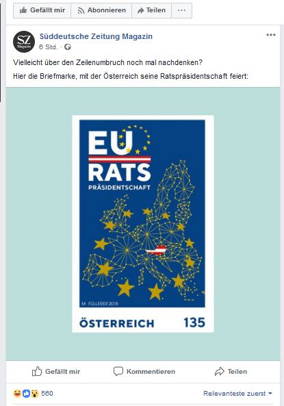 Sondermarke EU Ratspräsidentschaft Ratten10