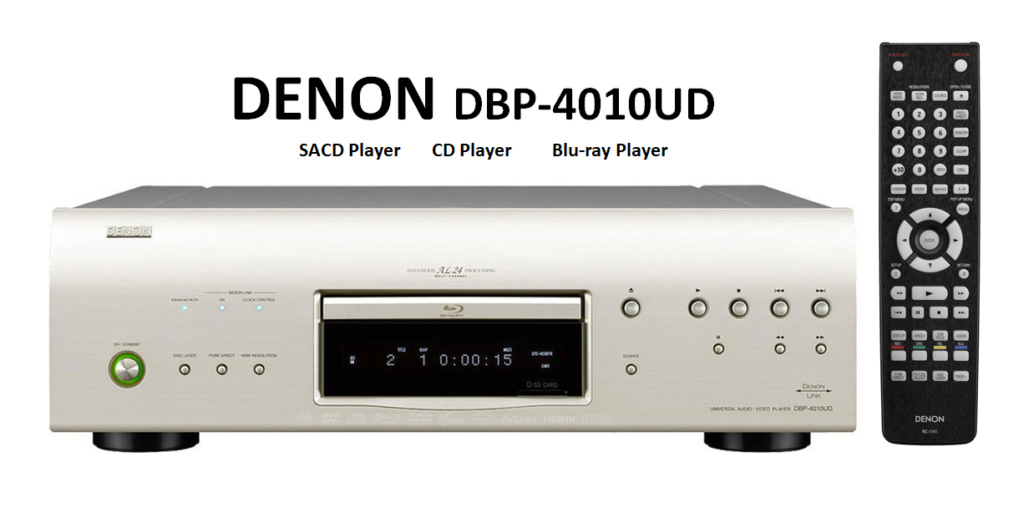 Denon DBP-4010UD SACD CD Blu-ray  DVD Player  Denon-10