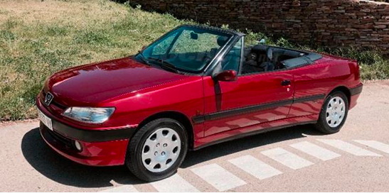 [ SE VENDE ] Visto en internet - Peugeot 306 cabrio 1,6i 90cv rojo Lucifer 5900€ Captur86