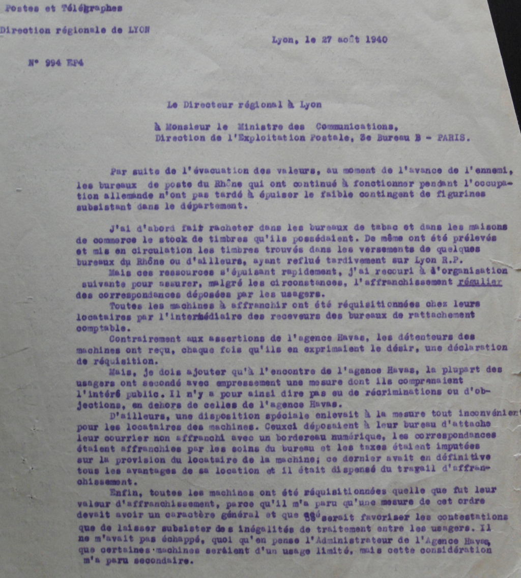 Lyon - Lettre taxée en Juin 1940 ?? Dr_lyo10