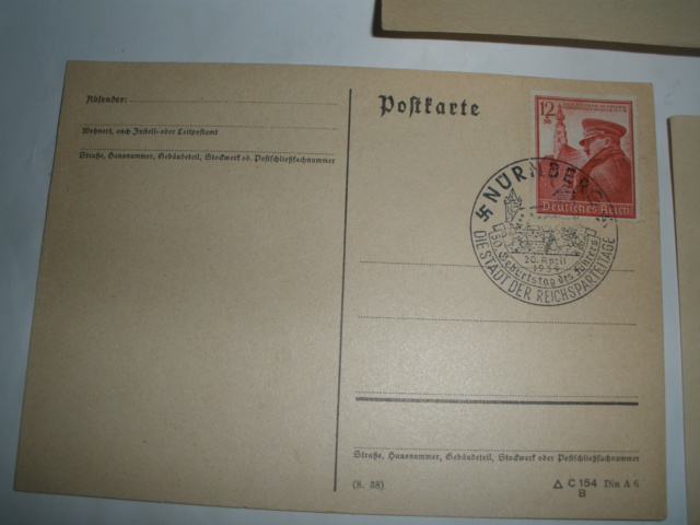 cartes postales allemandes WWII P1010325