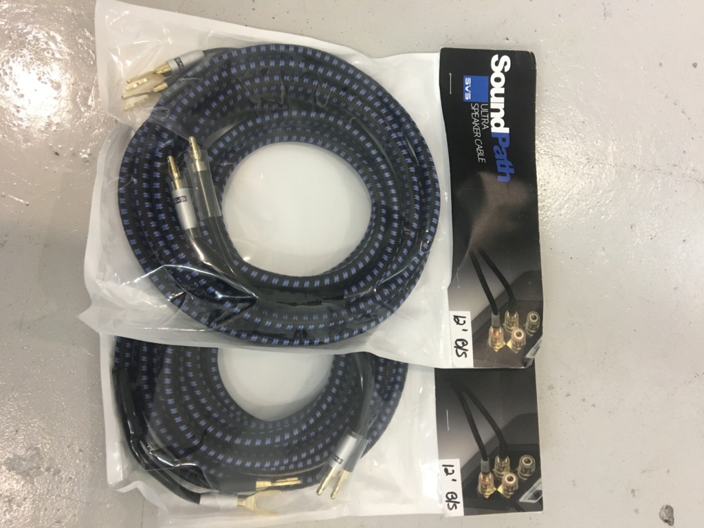 SVS SoundPath Ultra Speaker Cable (12FT) Img_5413