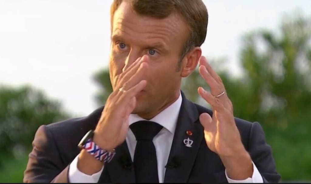 Macron porte sa LIP au G7 Image154