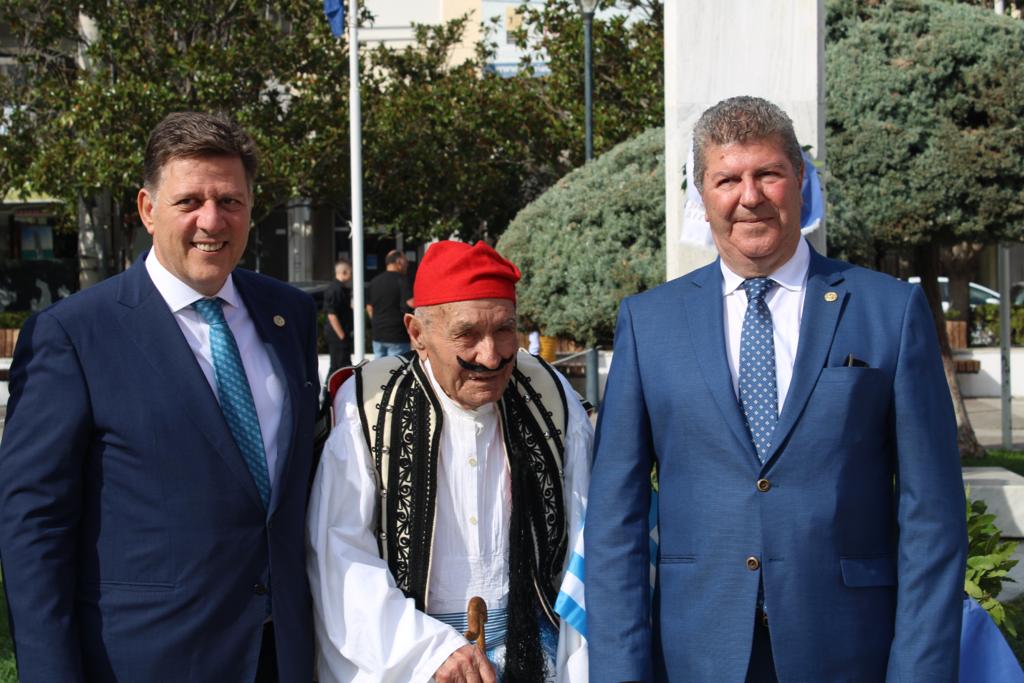 Παρουσία του Αναπληρωτή Υπουργού Εξωτερικών και βουλευτή της ΝΔ του Δυτικού Τομέα Αθηνών Μιλτιάδη Βαρβιτσιώτη στον Εορτασμό της Εθνικής Επετείου της 28ης Οκτωβρίου 05_var17
