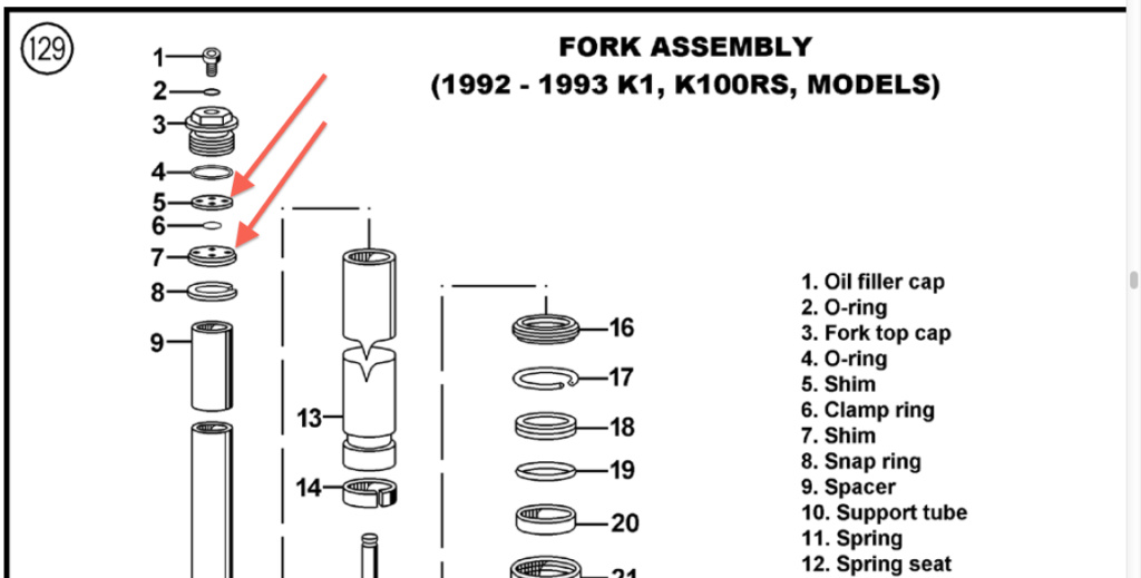 Fork damper component help Screen94