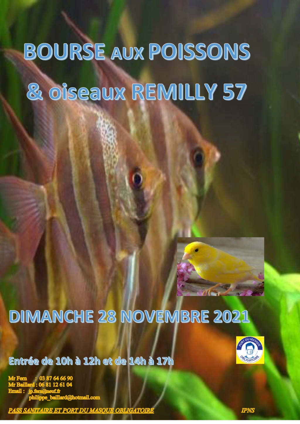 REMILLY BOURSE aux Poissons Dimanche 28 Novembre 2021 Affich10