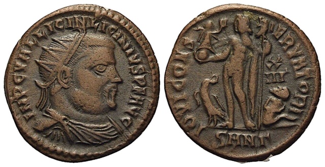 LICINIUS Ier (308-324) Nummus - Nicomédie - RIC 28 ? à référencer ...  Licini10