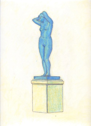 Estatua (Mujer joven) Figur120