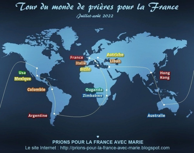 TOUR DU MONDE DE PRIERES POUR LA FRANCE (juillet-août 2022) Tdm_f10