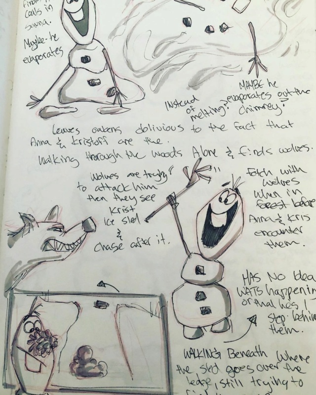 art - Les Aventures d'Olaf [Walt Disney - 2020] - Page 3 12253010