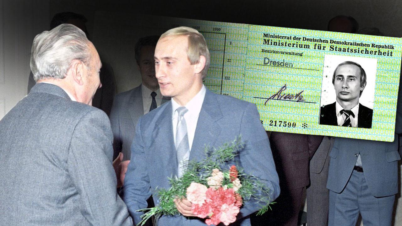 Путин и его удостоверение ШТАЗИ 5w148911