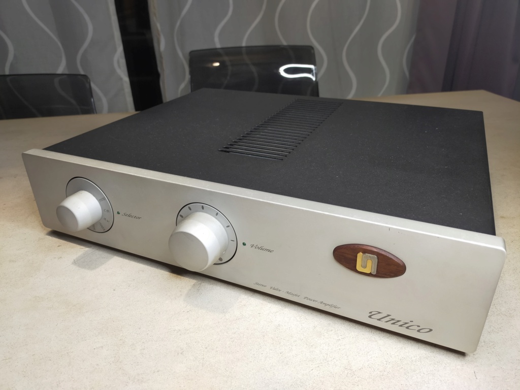 Unison Research, Unico Power Amplifier and Primo CD player set (SOLD!) Img20210