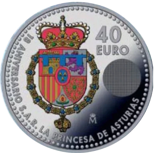 Primeras imágenes de los 40 euros de 2023 dedicados a Leonor Espana11