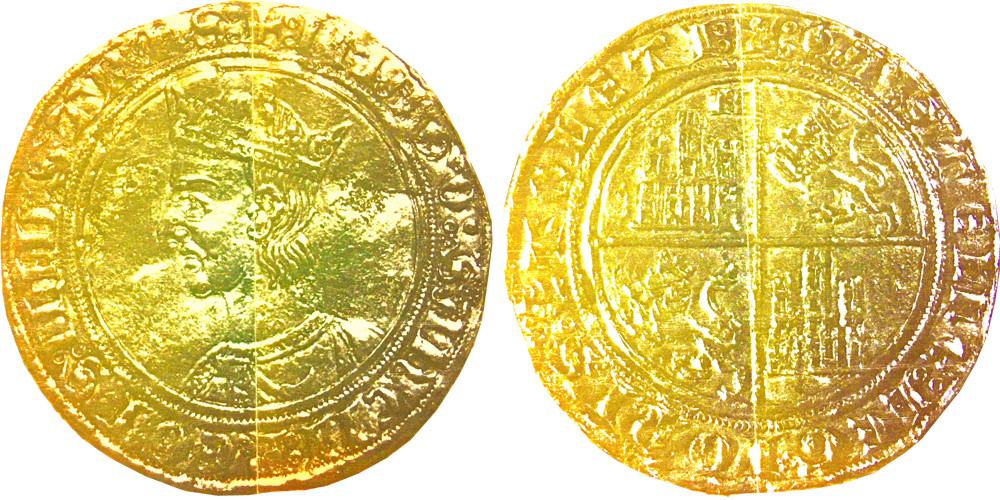 Áureo & Calicó, Isabel de Trastámara (medieval) v. III S4dobl10