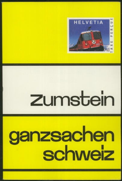 zumstein - Die Zumstein-Ganzsachenkataloge der Schweiz Ch_zum11