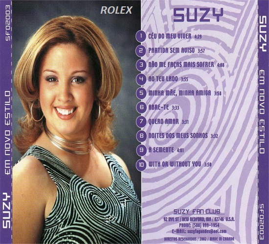 SUZY - EM NOVO ESTILO 2002(Reliquias 2020) Tras12