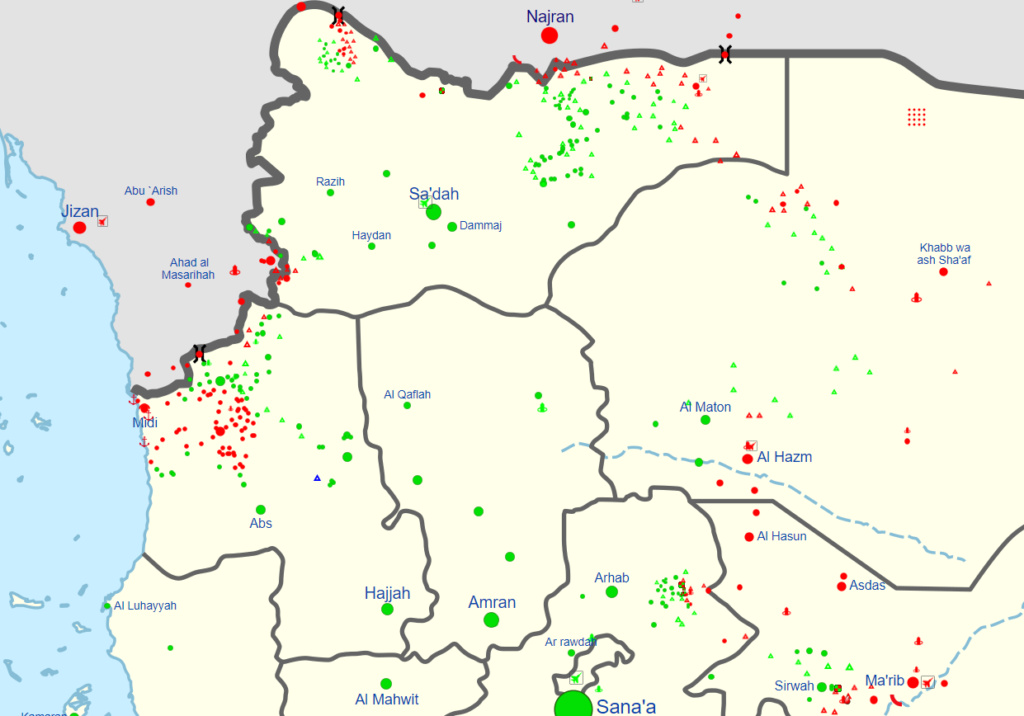 Interactive maps - conflicts Yemen10
