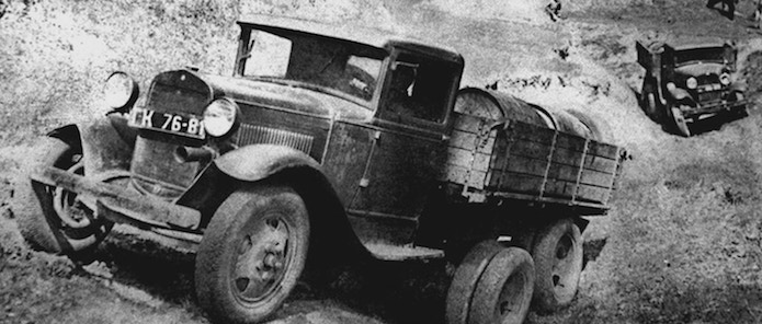 Camion-démarreur soviétique GAZ-AAA - 1/48 110