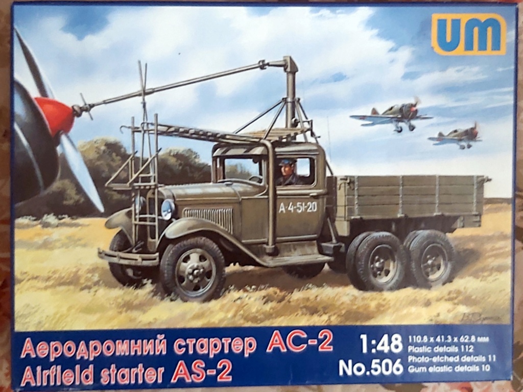 Camion-démarreur soviétique GAZ-AAA - 1/48 20240332
