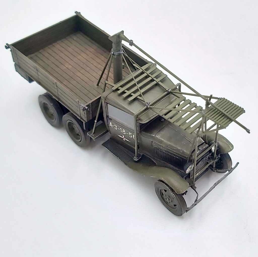 Camion-démarreur soviétique GAZ-AAA - 1/48 20240355