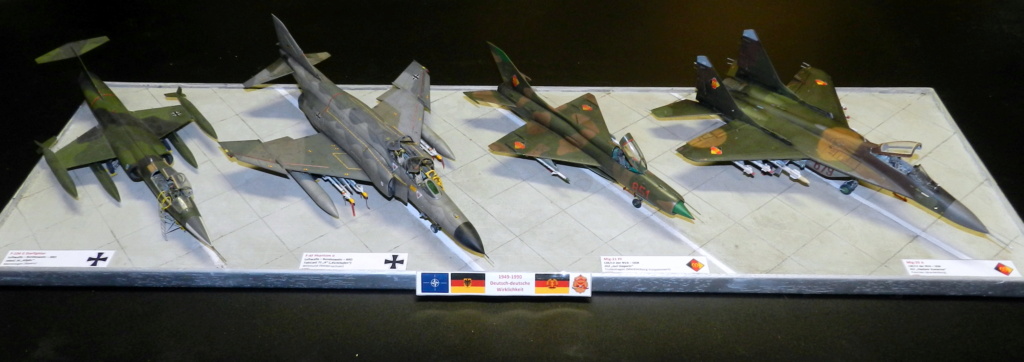 41 ans de Guerre Froide en Allemagne ! F-104 Starfighter, Phantom II, Mig-21, Mig-29 Dio0111