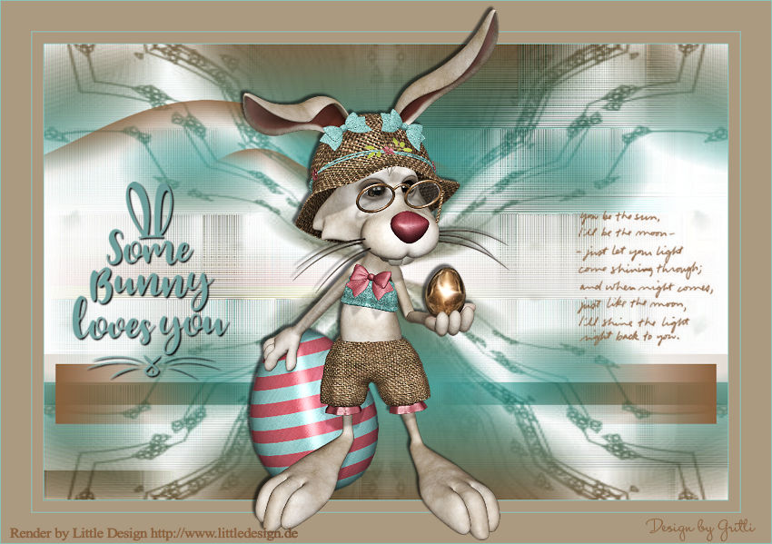 Paas les - Bunny Love Bunnyl15