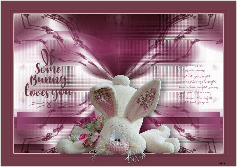 Paas les - Bunny Love Cuschi10