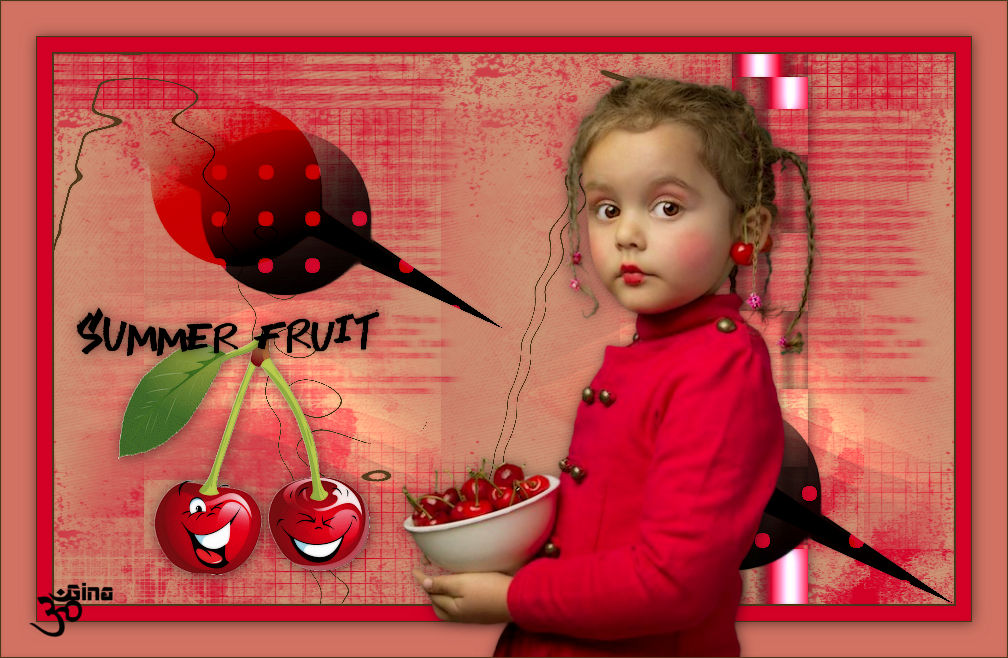 Zomer les - Summer Fruit Gina38