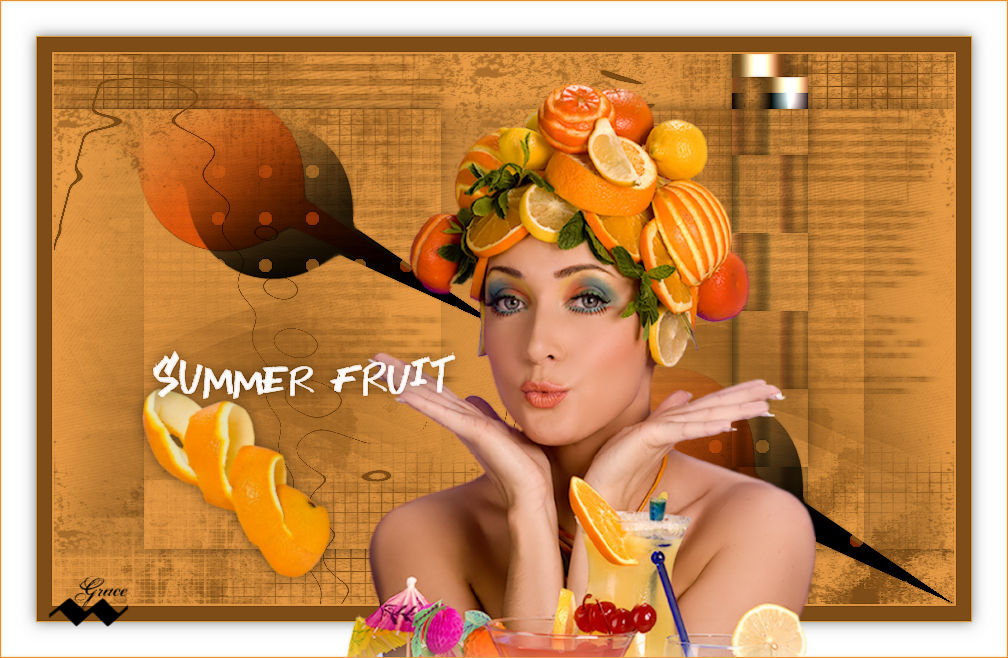 Zomer les - Summer Fruit Grace23