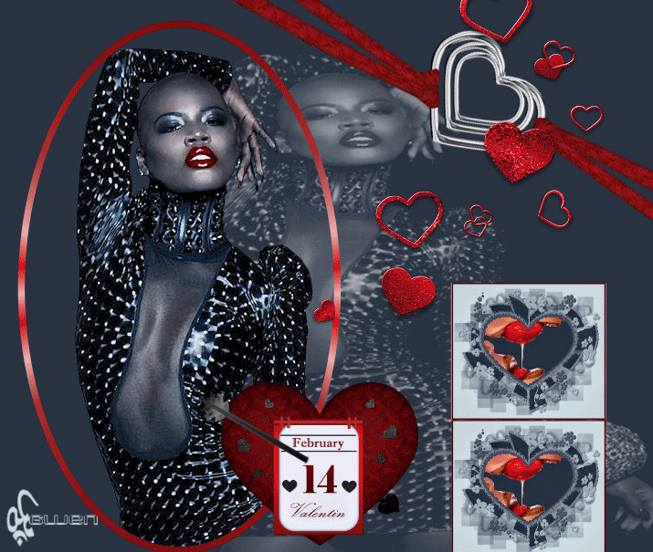  Valentijn les - Be My Valentine Gwen210
