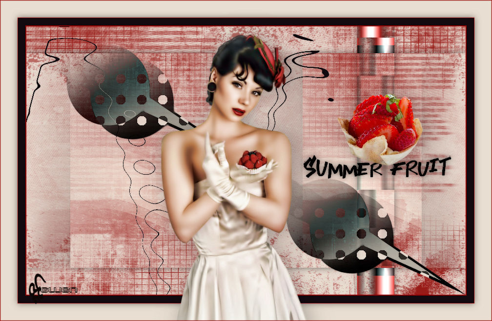 Zomer les - Summer Fruit Gwen30