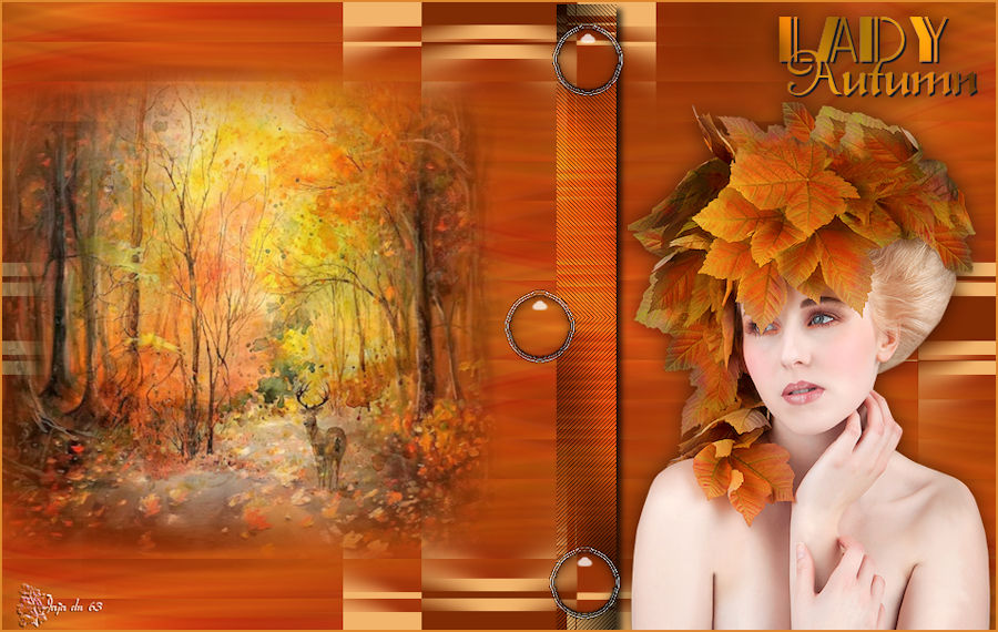 Herfst/Autumn - Lady in autumn forest Jaja11