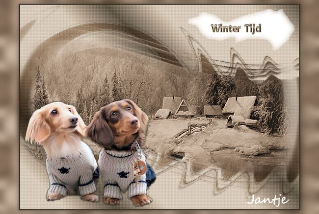 Winter les - Enjoy the winter season Jantje15