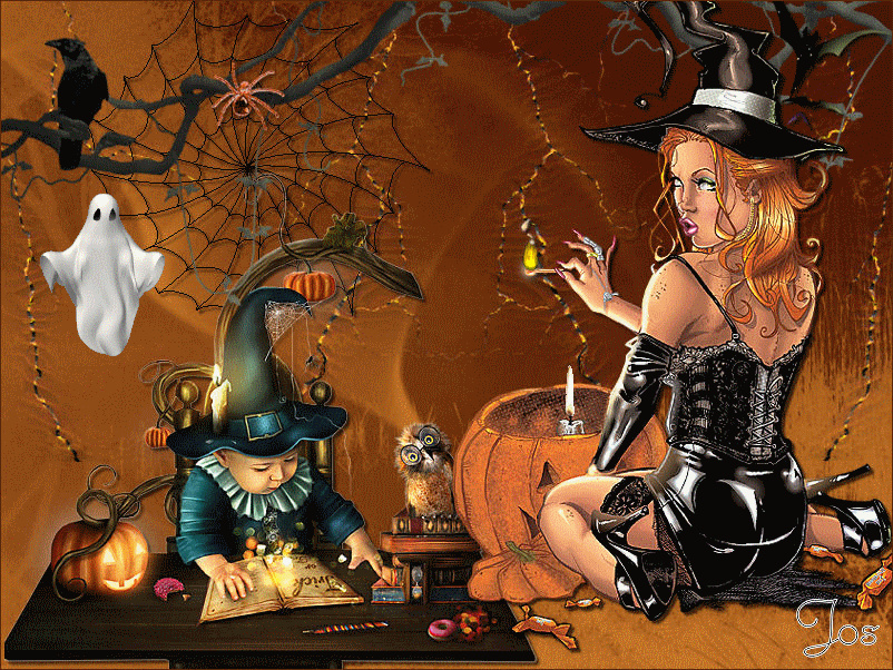 Halloween -  Sprookjesboek   Jos210